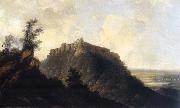 unknow artist View of the Fort of Bidjeur Spain oil painting artist